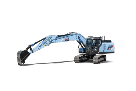 PELLE électrique SUR CHENILLES SANY sy215e