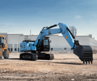 PELLE électrique SUR CHENILLES SANY sy215e