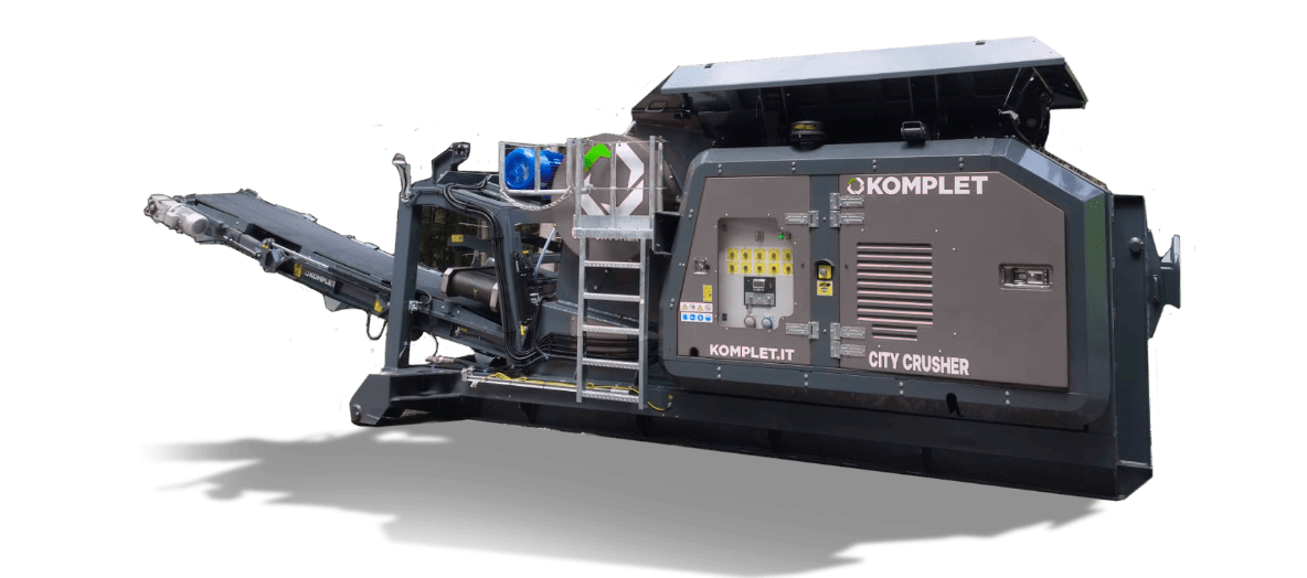 CONCASSEUR À MÂCHOIRES COMPACT KOMPLET – CITY CRUSHER