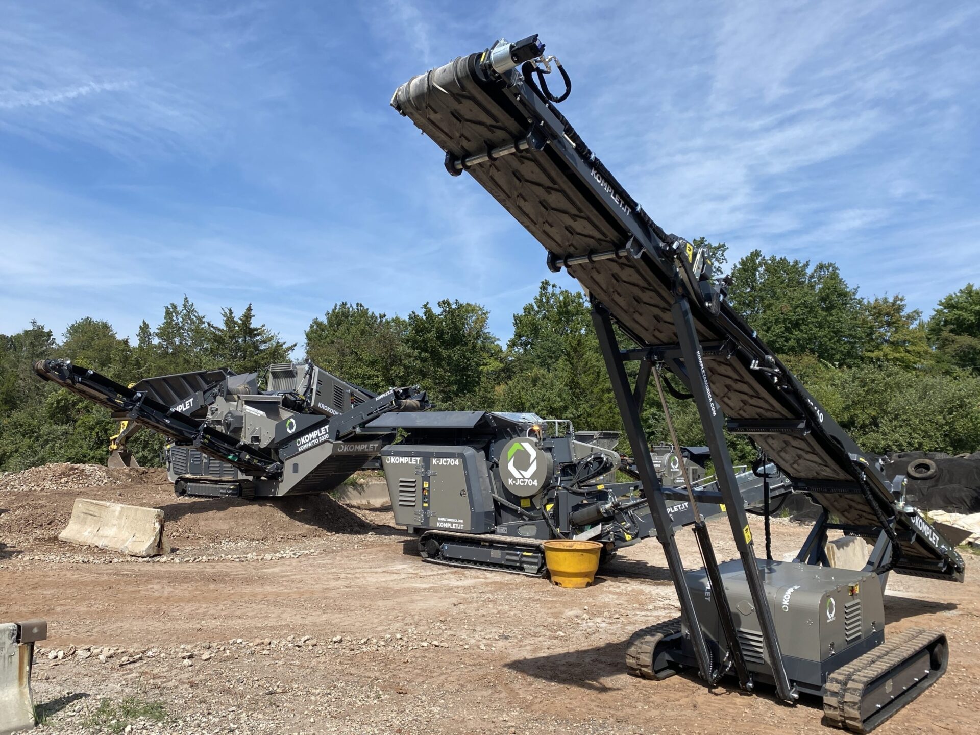 Convoyeur à bande télescopique KOMPLET K-TC 460