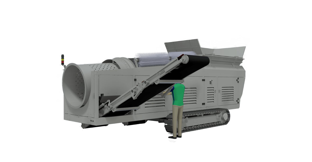 Crible mobile compact KOMPLET